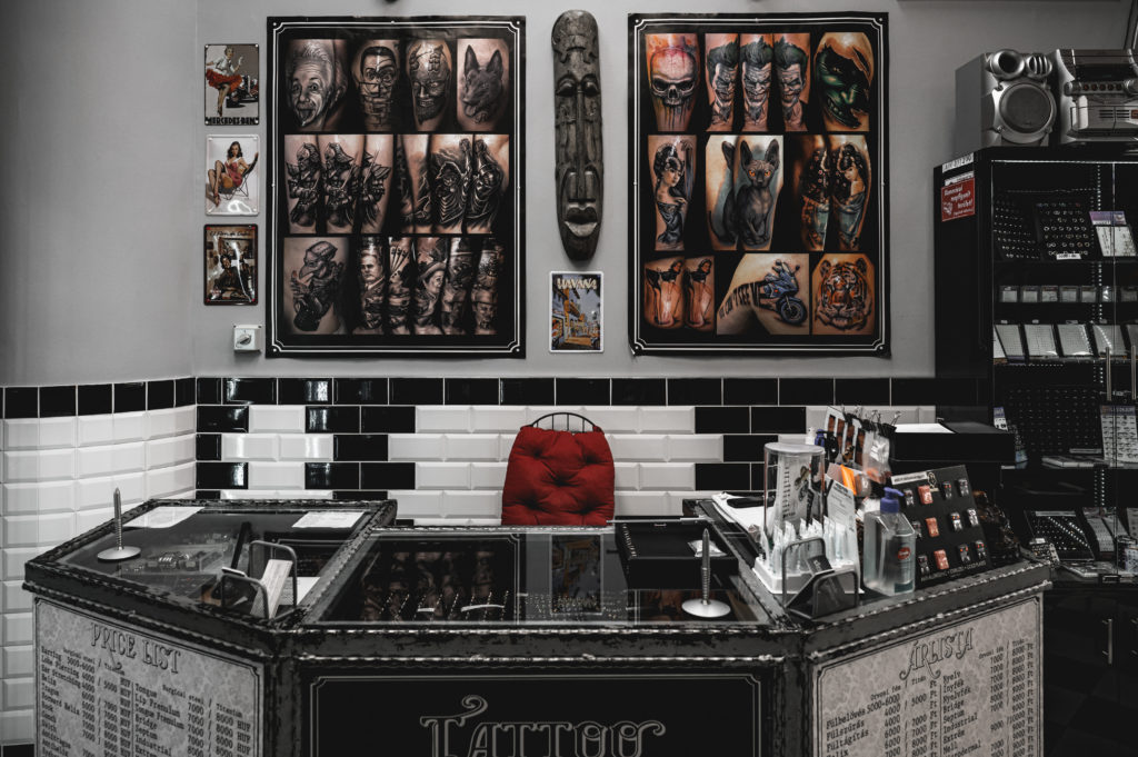 Westend Tattoo Recepció